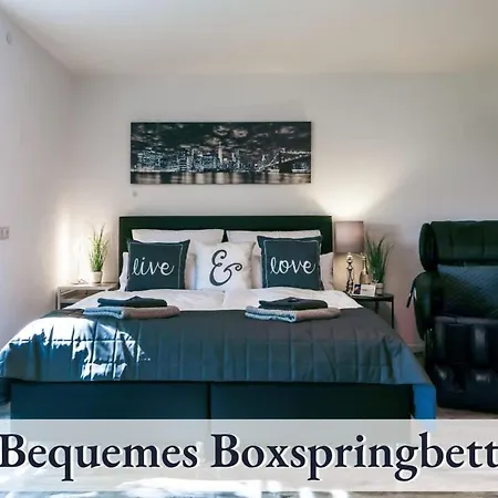Relax-apartment Biberach - Relax Massagesessel - Smart-tv 85 Zoll - Voll Ausgestattete Kueche - High-speed Internet - Arbeitsplatz Mit Curved Monitor *
